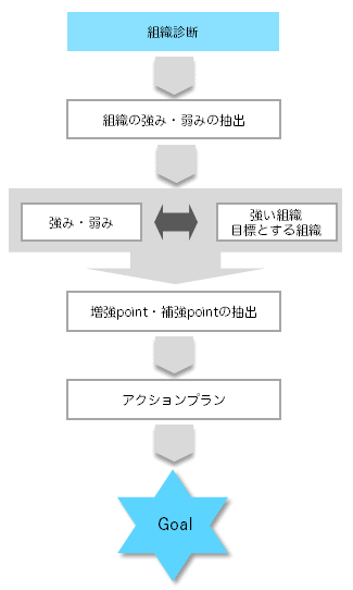 組織診断のフロー
